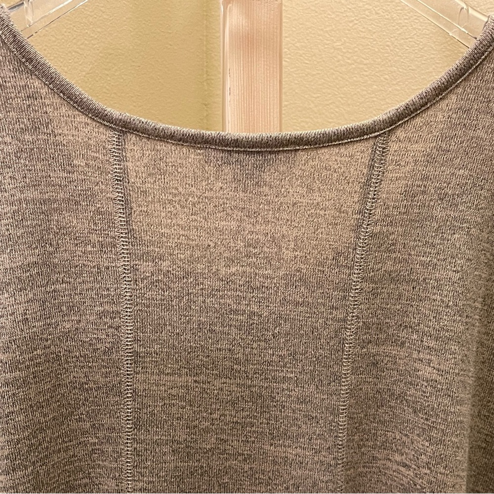 Simply Noelle tan sweater tunic